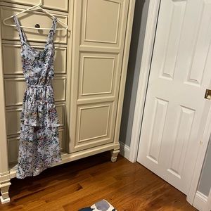 A New Day Dress with Asymmetrical Hem